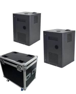 KIT 2 MAQUINAS CHISPA FRIA ELECTRICA DMX CON ANVIL