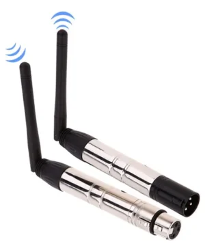 KIT 3 DMX WIRELESS 1 EMISOR 2 RECEPTORES
