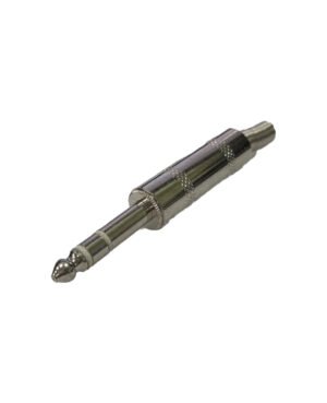 PLUG JACK 6.35 MM TRS ESTEREO